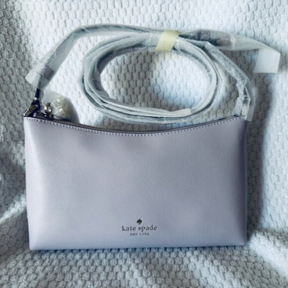 kate spade Handbags - NWT Kate Spade Sadie Crossbody Saffiano Leather Pastel Lavender Purple $259